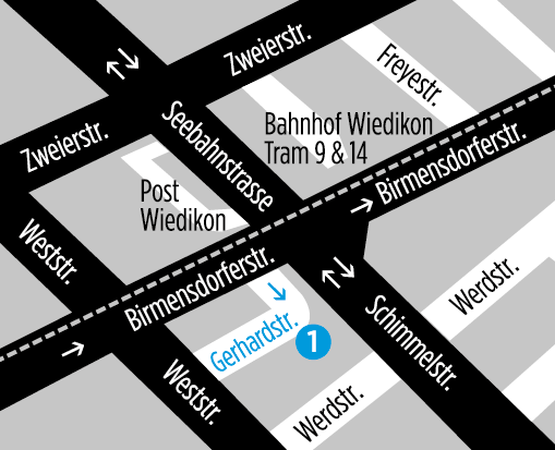 Map of Vegalo Visuals, Photography & Design in Zurich